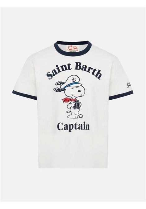 T-shirt con stampa SAINT BARTH | DENA001 DEAN JR00272H CAPTAIN SNOOPY 0161